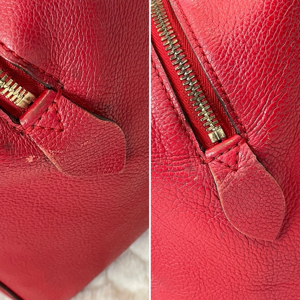 Louis Vuitton Marais MM Empreinte Cerise Red Bag - Picture 13 of 16